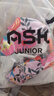 ASK JUNIOR【泡温泉】【含泳帽】女童泳衣夏季儿童满印长袖连体式泳衣110 实拍图