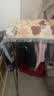 耶麦折叠【双杆1.2-1.6米】晾衣架落地阳台卧室不锈钢室外晒被子神器 实拍图