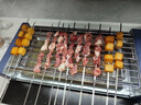 尚烤佳（Suncojia）304不锈钢烧烤签子 烤肉串穿羊肉串签 烧烤针 烧烤工具50只 实拍图