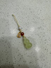 壹叙壹叙天然岫玉小葫芦手机链绳挂饰精致女高级感新中式珍珠手机挂绳南红冰飘车钥匙扣包包小吊坠挂件 岫玉葫芦手机挂件 实拍图