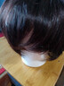 佰丝堂假发女短发全头套式短直发中老年妈妈整顶发套真发混丝（深棕色） 实拍图