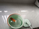 美添乐（HoMettler）拖把净污分离家用一拖净免手洗拖把带桶懒人旋转平板拖地 奶绿【净污分离】+4布+清洁片 实拍图