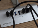 奥睿科（ORICO）USB3.2扩展坞Gen2分线器拓展铝合金集线器桌面笔记本电脑七口hub台式机转换器M3U7-G2-10 实拍图