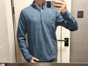 迪卡侬男式山地徒步摇粒绒保暖夹克MH100 黑色 4094318 L 实拍图