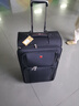 兰博军刀（Rambo Saber）新款牛津布行李箱结实耐用加厚密码箱抗摔拉杆箱可扩展旅行箱 黑色拉链 28英寸 实拍图