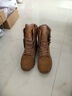 际华三五零五新式棕色作战靴男夏季碳板作战鞋超轻高帮耐磨训练靴真皮登山鞋 棕色作战棉靴【羊毛款】 44/270【原厂正品 两双鞋垫】 实拍图