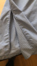 无印良品（MUJI）女式 不易褶皱立领长袖连衣裙裙子长裙 格雷系 BC2IMC4S 藏青色条纹 L（165/88A） 晒单实拍图