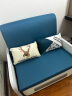 幻术家 折叠沙发床两用可拆洗客厅小户型双人沙发布艺多功能现代简约 1.0米款7cm海绵垫-颜色备注 送货上门（可自行组装，很简单） 实拍图