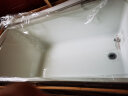 浪鲸（SSWW）卫浴一体成型独立式小户型浴缸家用成人亚克力深泡方形泡澡浴池缸 1.5米独立式浴缸 实拍图