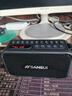 山水（SANSUI）T37蓝牙音箱桌面无线重低音炮HiFi立体家庭户外便携式桌面台式电脑无线家用插卡高音质迷你小音响 高级黑【58mm喇叭+低音振膜】 【至尊版】带32G歌曲内存卡 实拍图