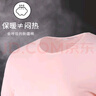 宜而爽【商场同款】宜而爽 女士全棉秋衣秋裤套装保暖内衣圆领新疆纯棉 白 L 实拍图