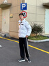 迪桑特（DESCENTE）SKI STYLE 男女同款 瑞士国家队合作 光热转能 蓄温 短款羽绒服 WT-狼王白 （雪山满印） M (170/92A) 实拍图