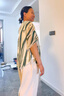 俞兆林（YUZHAOLIN）中老年女装妈妈装夏装雪纺套装老年人衣服时尚两件套老年女装夏季 绿色套装 2XL (建议105-120斤） 实拍图
