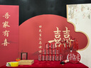琉弦笙 订婚布置全套 中国风结婚回门宴婚礼酒店客厅布置背景墙KT板 桃之天天+可乐+摆件+礼箱+迎宾牌 实拍图