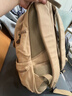新潮代背包男帆布大容量旅行双肩包休闲初中大学生情侣书包潮简约电脑包 2049卡其色【可放15.6寸电脑】 实拍图