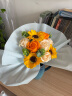 拜杰 鲜花包装纸 五色20张 情人节礼物生日礼物鲜花包装纸DIY花束纸 实拍图
