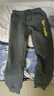 虎迹加绒收口运动裤女冬季羊羔绒加厚休闲裤跑步锻炼保暖运动长裤 深灰色（字母款） XL 实拍图
