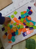 皇儿儿童画板磁性写字板婴儿早教玩具1-2-3岁男孩女孩六一儿童节礼物 橙【积木款】+110颗粒积木 实拍图