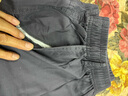 【纯棉耐磨】春秋季纯色休闲裤男士宽松大码直筒裤工装加绒工作裤 深灰色 【夏薄款】 2XL 【适合160-180斤体重】 实拍图