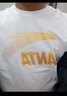 安踏（ANTA）t恤男士短袖夏季薄款圆领潮流大logo纯色舒适透气跑步上衣运动服 -3纯净白/浅灰【推荐】 XL (180) 适合140-160斤 实拍图