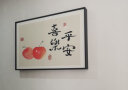 柳莺花燕免打孔电表箱装饰画现代简约客厅餐厅挂画电闸箱配电箱遮挡壁画 喜乐平安 45X35遮挡35X25表箱 上掀款 实拍图