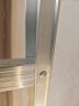 长谷川梯子 家用梯人字梯折叠梯铝合金直马梯合页梯六步梯RC-18日本品牌 晒单实拍图