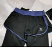 骆驼（CAMEL）弹力健身服女瑜伽运动训练两件套装 Y8S1QL8628-1 氧气蓝 XXL 实拍图