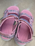Skechers斯凯奇女童包头凉鞋夏季童鞋儿童公主鞋婴儿魔术贴闪灯鞋302965L 实拍图