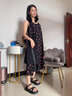 达芙妮厚底凉鞋女款夏季2025新款女鞋外穿凉鞋百搭配裙子休闲沙滩凉鞋女 黑色【跟高4.5cm】 36 实拍图