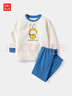 优衣库婴幼儿宝宝绘本合作系列睡衣长袖起居服套装25秋新款478466 64 湖蓝色 120 实拍图