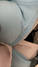 美德乐（Medela）哺乳文胸轻薄透气产后喂奶孕妇内衣单层前开扣无钢圈轻盈款 天蓝色 M 实拍图
