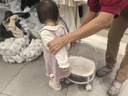 戴维贝拉（DAVE＆BELLA）女童连衣裙儿童公主裙小童假两件衣服女宝宝裙子2025秋季新款童裙 灰紫色【DB1248265】 90 cm（建议身高80-90cm） 实拍图