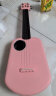 音乐密码Populele2智能尤克里里成人儿童小吉他初学者碳纤维粉色 实拍图