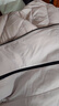 森马（Semir）陈都灵|90%鸭绒羽绒服女中长款保暖内胆24冬新款三合一可拆卸夹克 橡皮粉（白鸭绒）61214 S 155/80A 实拍图