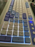 狼蛛（AULA）S99无线蓝牙有线三模键盘机械手感RGB背光拼色静音键盘鼠标耳机套装mac电脑键盘 烟雨蓝【三模/RGB】 晒单实拍图