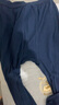 恒源祥【热卖5W套】秋裤男棉质单条保暖裤棉毛打底裤 男藏青-保暖单裤 实拍图