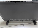 美的（Midea）【超级单品】取暖器家用暖风机浴室电暖气全屋取暖炉欧式快热炉烤火遥控轻音节能电暖器 HDT22GFR 实拍图