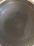 康巴赫炒锅不粘锅316L不锈钢炒菜锅32cm蜂窝平底煎炒锅电磁炉燃气灶通用 实拍图