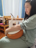 赛鲸（XGear） 手机支架桌面懒人床头抱枕支架ipad平板支架直播自拍看视频学习支撑架创意枕头躺着 U2手机抱枕支架-阳橙色 实拍图