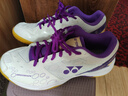 尤尼克斯羽毛球鞋减震耐磨比赛训练专业动力垫SHB101CR白紫42 实拍图