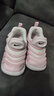 耐克毛毛虫婴童轻便软底运动鞋男女童易穿脱宝宝支撑NIKE 343938 637泡沫粉/黑/山峰白/白色 23.5 实拍图