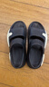AIZUNSHI凉鞋男2025春夏季外穿沙滩鞋男踩屎感拖鞋男休闲运动开车凉拖鞋男 黑白 43 (265mm) （42-43） 实拍图