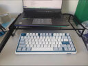 阿米洛（Varmilo）机械/静电容键盘 三模/双模/单模键盘 程序员 游戏 办公 作家打字版键盘 VXB81键蓝风铃静电容双模静雏菊黄轴 晒单实拍图