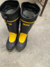 非常行（Jolly Walk）水靴雨靴男水鞋高筒雨鞋长筒钓鱼洗车防水套鞋胶鞋 蓝黄加绒款 41 实拍图