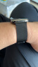 W&P【美国】适用苹果手表表带apple watch ultra2米兰尼斯金属不锈钢表带iwatch S9/8/7/6/5/SEwp 金属磁吸搭扣·米兰黑【42/44/45/49MM】 实拍图