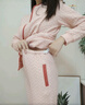 娇银春秋加厚空气棉月子服冬季产后纯棉孕妇睡衣秋冬哺乳家居服套装款 C929粉色加厚防风款 S（适合100斤以内穿) 实拍图