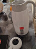 炊大皇（COOKER KING） 智能保温壶升级304不锈钢家用保温瓶 2.2L热开水瓶暖壶暖瓶 智能显温（优雅白） 实拍图