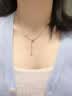 周大生黄金项链女足金小蛮腰金项链情人节礼物送女友老婆妈妈生日礼物 约3.08-3.19g足金项链【京仓速配】 实拍图