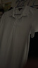 真维斯（JEANSWEST）Polo衫男2025夏季薄款抗菌速干宽松短袖休闲凉感透气纯色特白M 实拍图