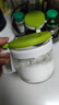 茶花（CHAHUA） 玻璃调料罐调味盒油壶套装厨房带架子糖盐味精罐 3件套+油壶【绿色】 实拍图
